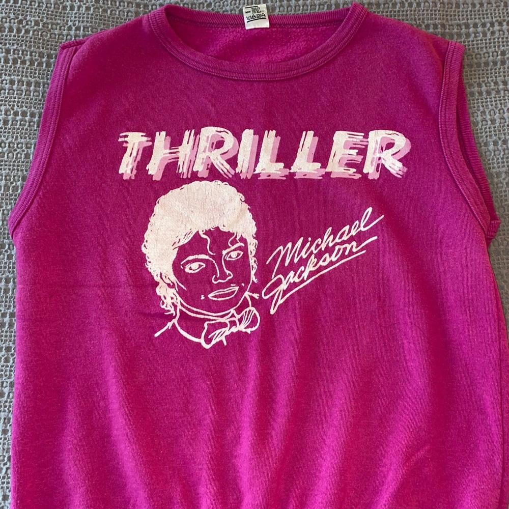 AMAZING VINTAGE MICHAEL JACKSON THRILLER SWEATER